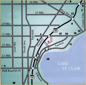 Arial Map around Stonhenge Condominiums