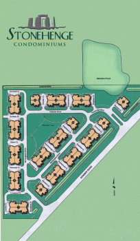 Arial View of Stonhenge Condominiums